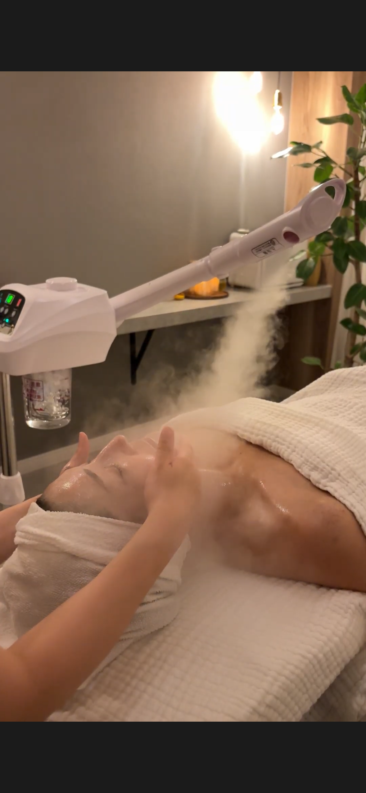 小顔マッサージ